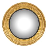A George III Giltwood Convex Mirror
