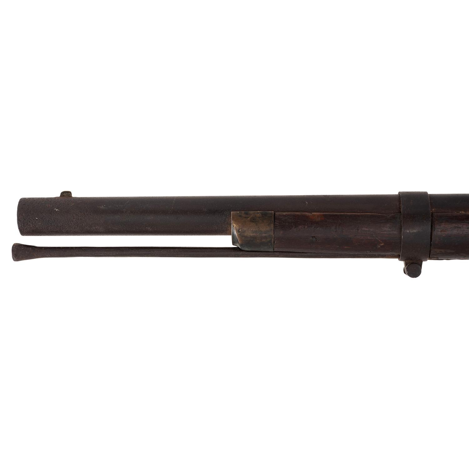 Extremely Rare Leman Civil War Era Percussion Militia Rifle