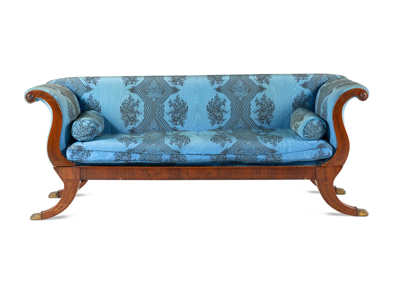 A Classical Mahogany Settee