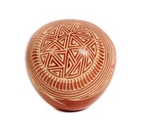 Lena Chio Charlie "Corn Woman" (1888-1978), Santa Clara Height 1 3/4 x diameter 1 3/4 inches.