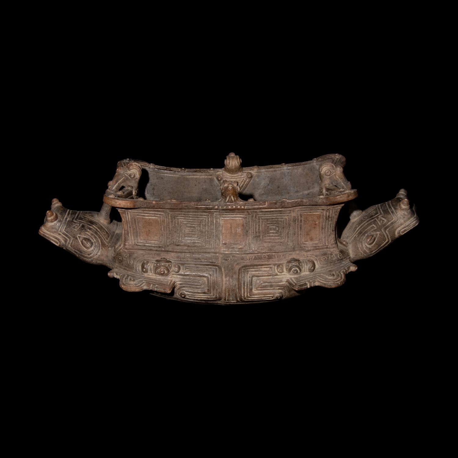 A Tairona Zoomorphic Vessel