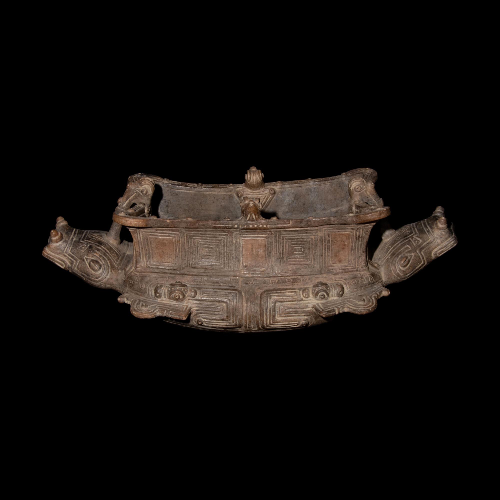 A Tairona Zoomorphic Vessel