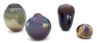 A Collection of American Studio Art Glass Articles Height of tallest 6 inches. — MICHAEL GUZZARDO