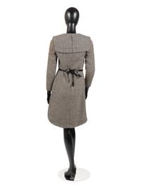 Pierre Cardin Belted Wool Dress, 1960s