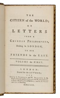 [Literature] Goldsmith, Oliver. Pair of first editions