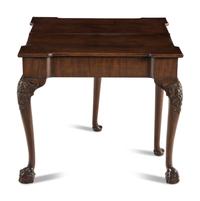 A George II Mahogany Games Table