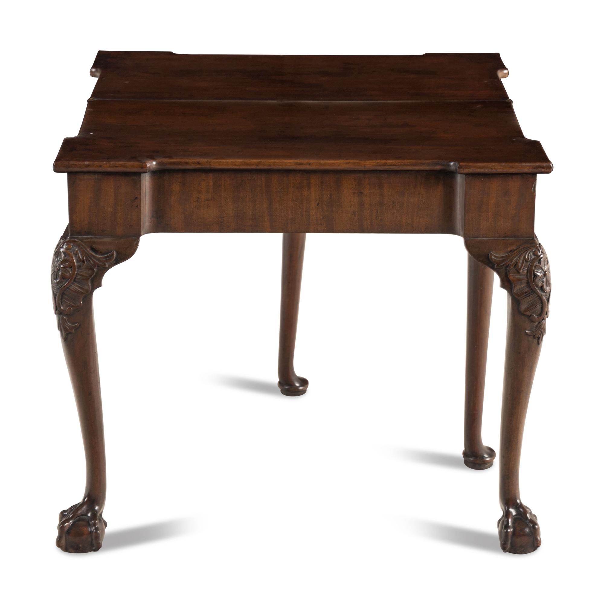 A George II Mahogany Games Table