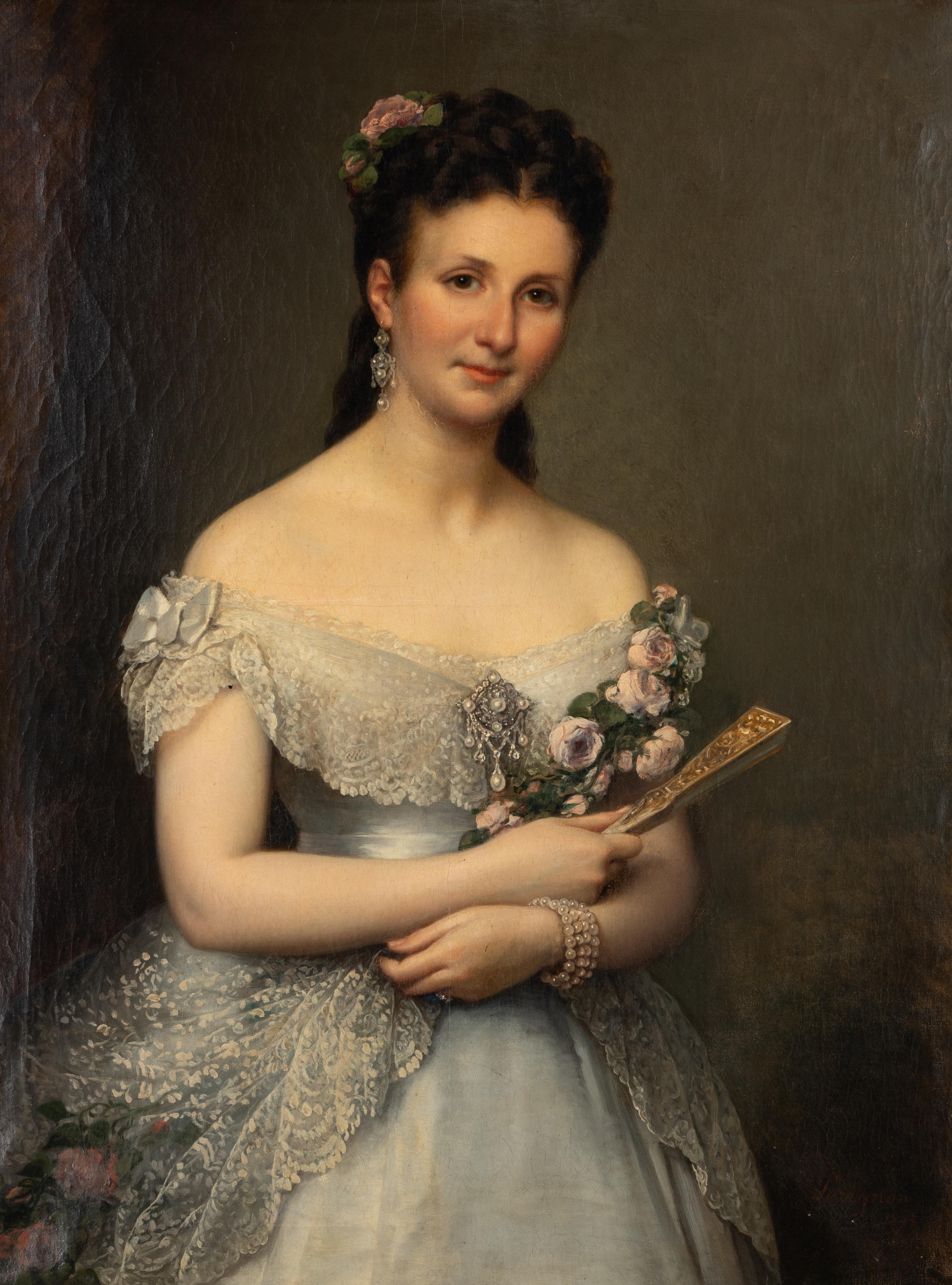Alexis Joseph Perignon (French, 1806–1882) — Baronne d'Acher de Montgascon nee Thérèse de Beuverard de la Loyére