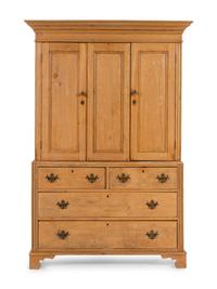 An English Pine Cabinet
