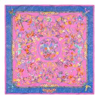 Four Designer Scarves, including Hèrmes