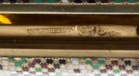 A Russian Cloisonne Enamel and Silver Cigarette Case, Mark of P. Ovchinnikov with Imperial warrant, assay mark of Ivan Konstantinov, Mo