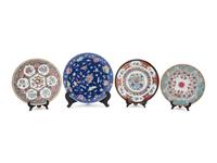 Seven Chinese Famille Rose Porcelain Wares