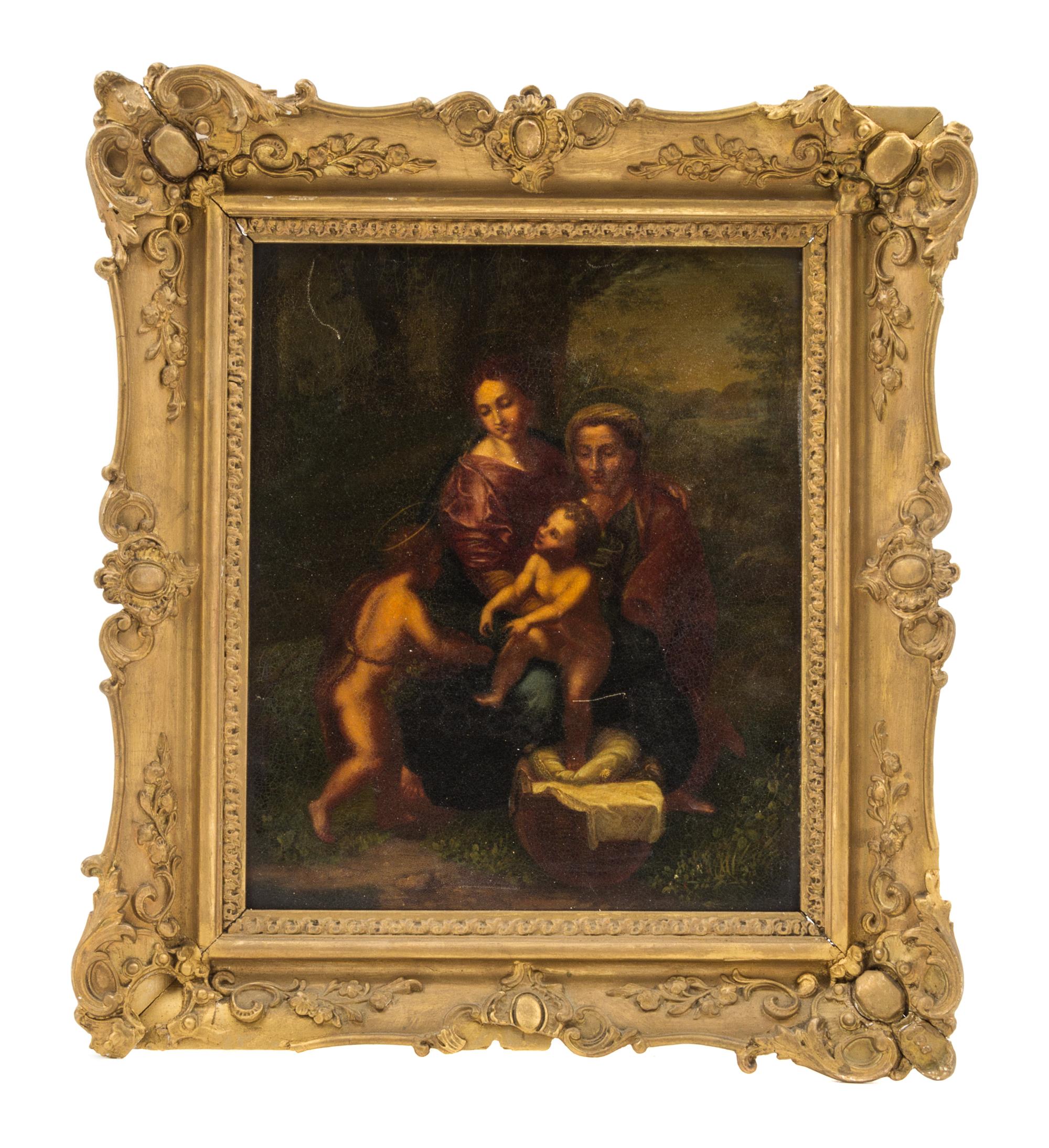 Artist Unknown, (Continental, 19th Century), The Holy Family
