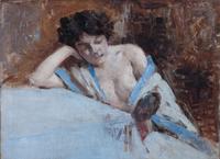 Francis Humphrey Woolrych, (American, 1868-1941), Repose