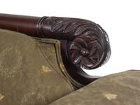 A Classical Carved Mahogany Sofa
