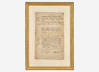 [Americana] [USS Constellation] Partially-Printed Document