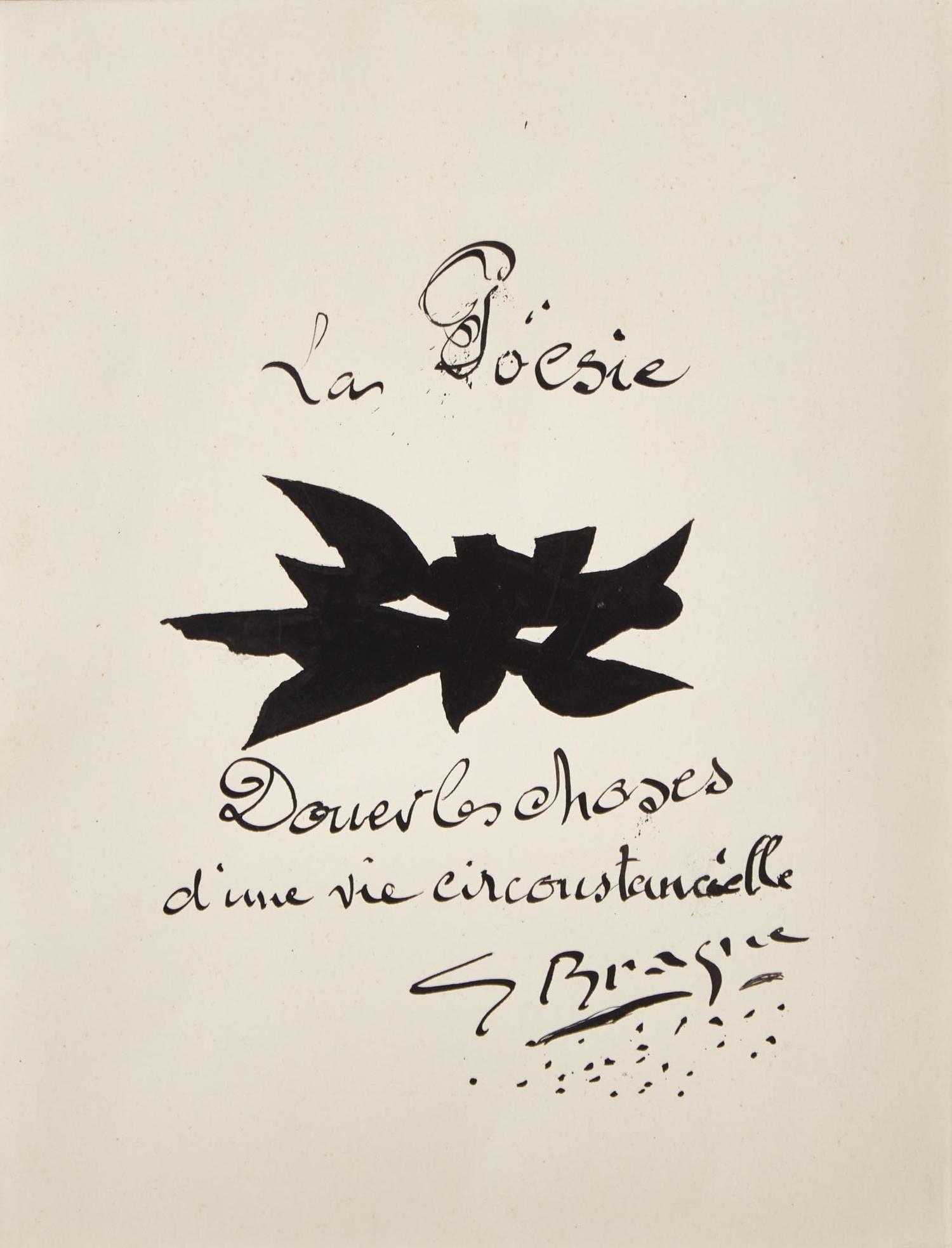 La Poésie, 1954