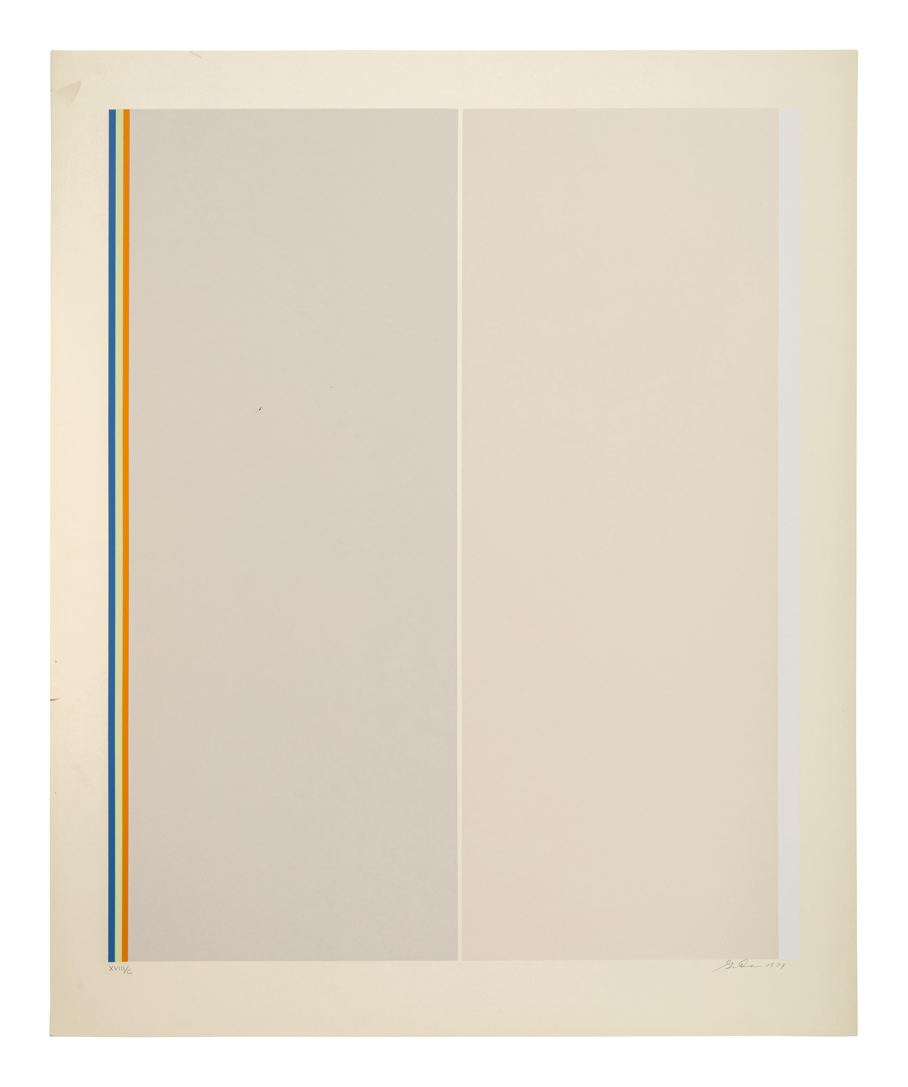 Homage to Barnett Newman , 1979
