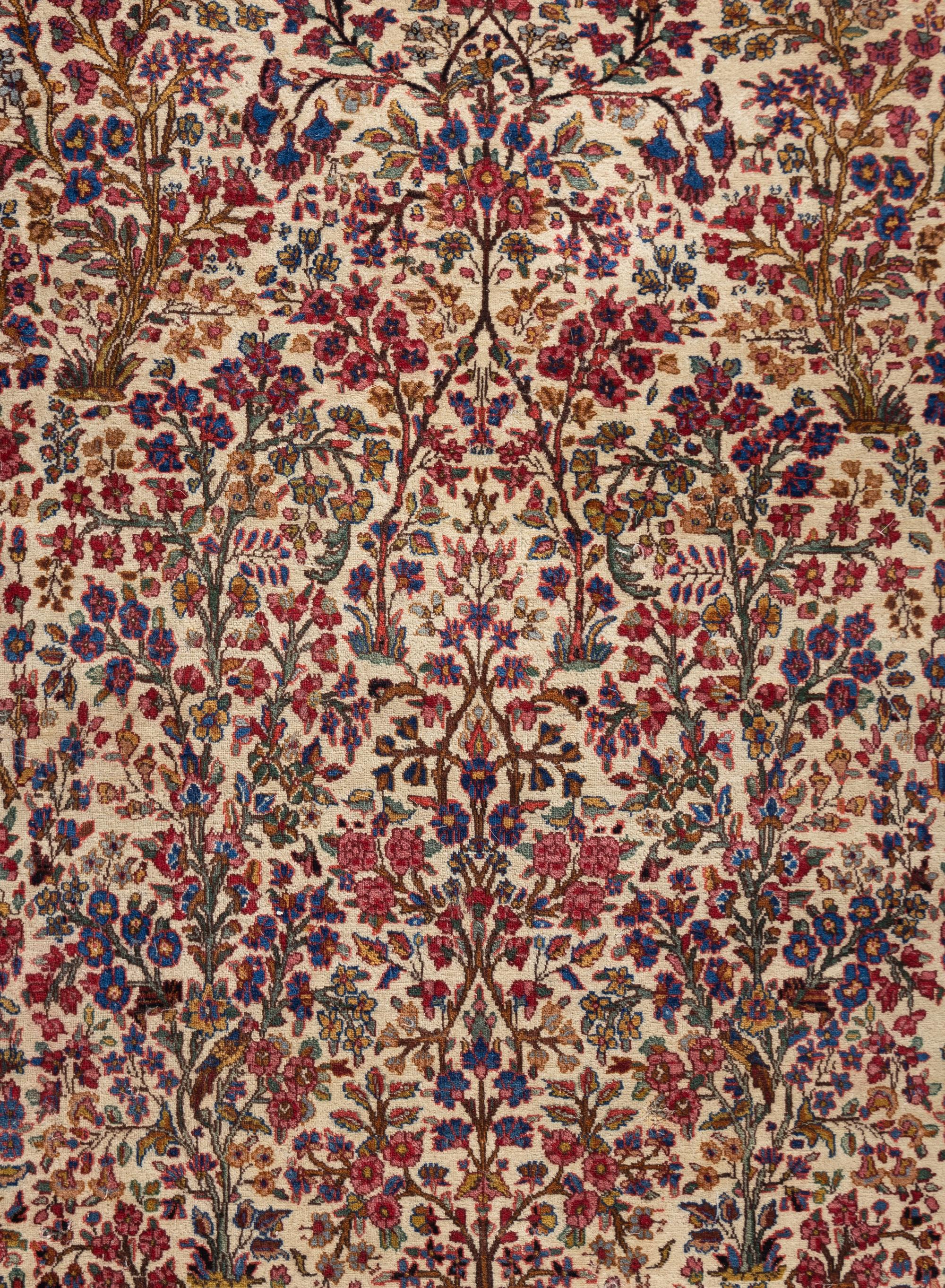 A Kirman Wool Rug
