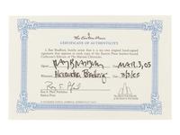 [BRADBURY, Ray (1920-2012)]. A group of 5 works SIGNED OR INSCRIBED by Bradbury, comprising: