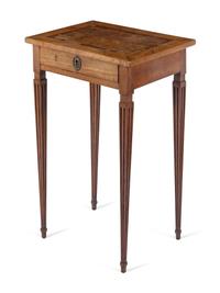 A Directoire Fruitwood Side Table
