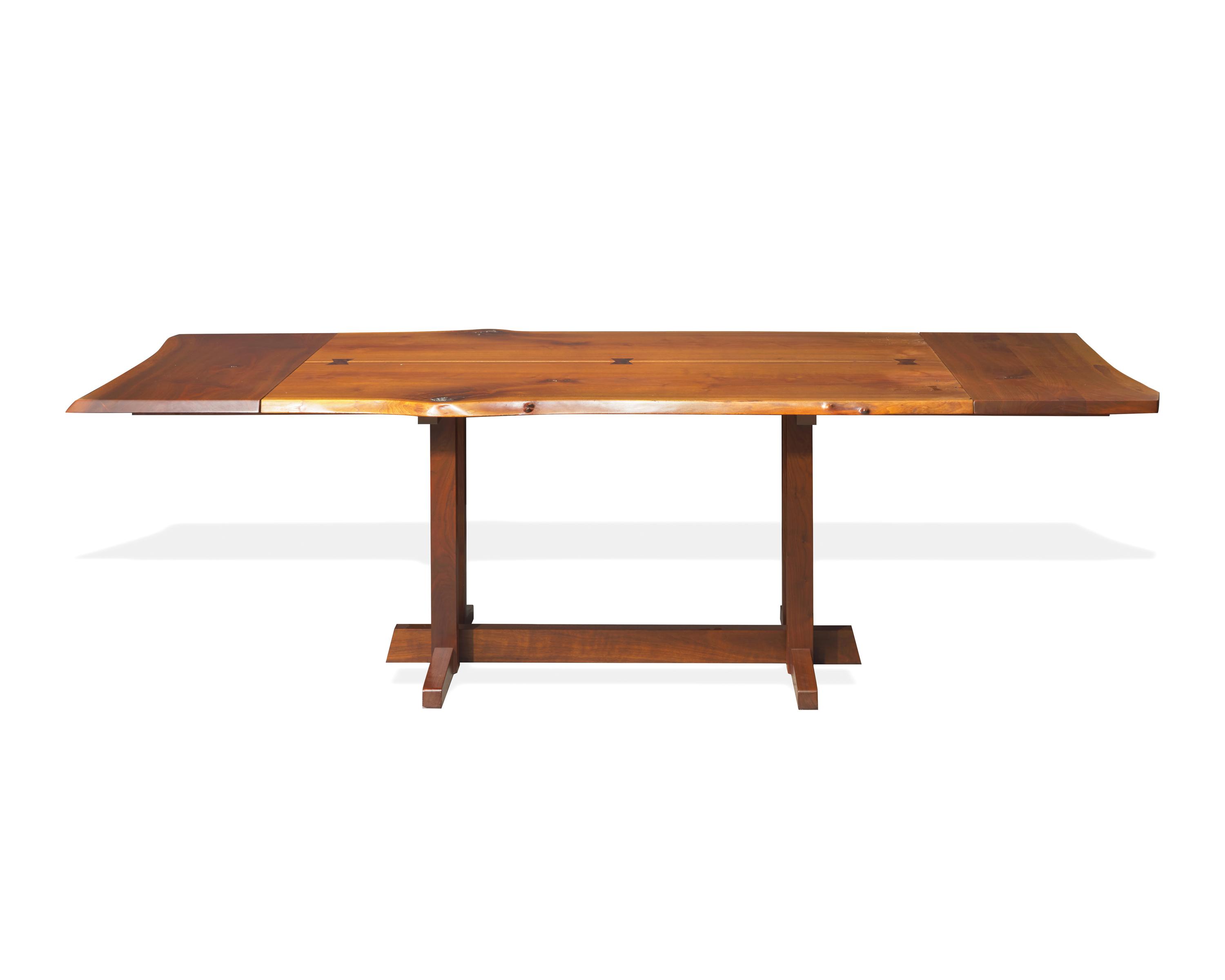 Frenchman's Cove II dining table, designed 1959 Nakashima Studios, USA