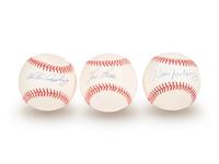 A Group of 15 Hall of Fame Signed Autograph Baseballs (Beckett Authentication Services BAS Certified),