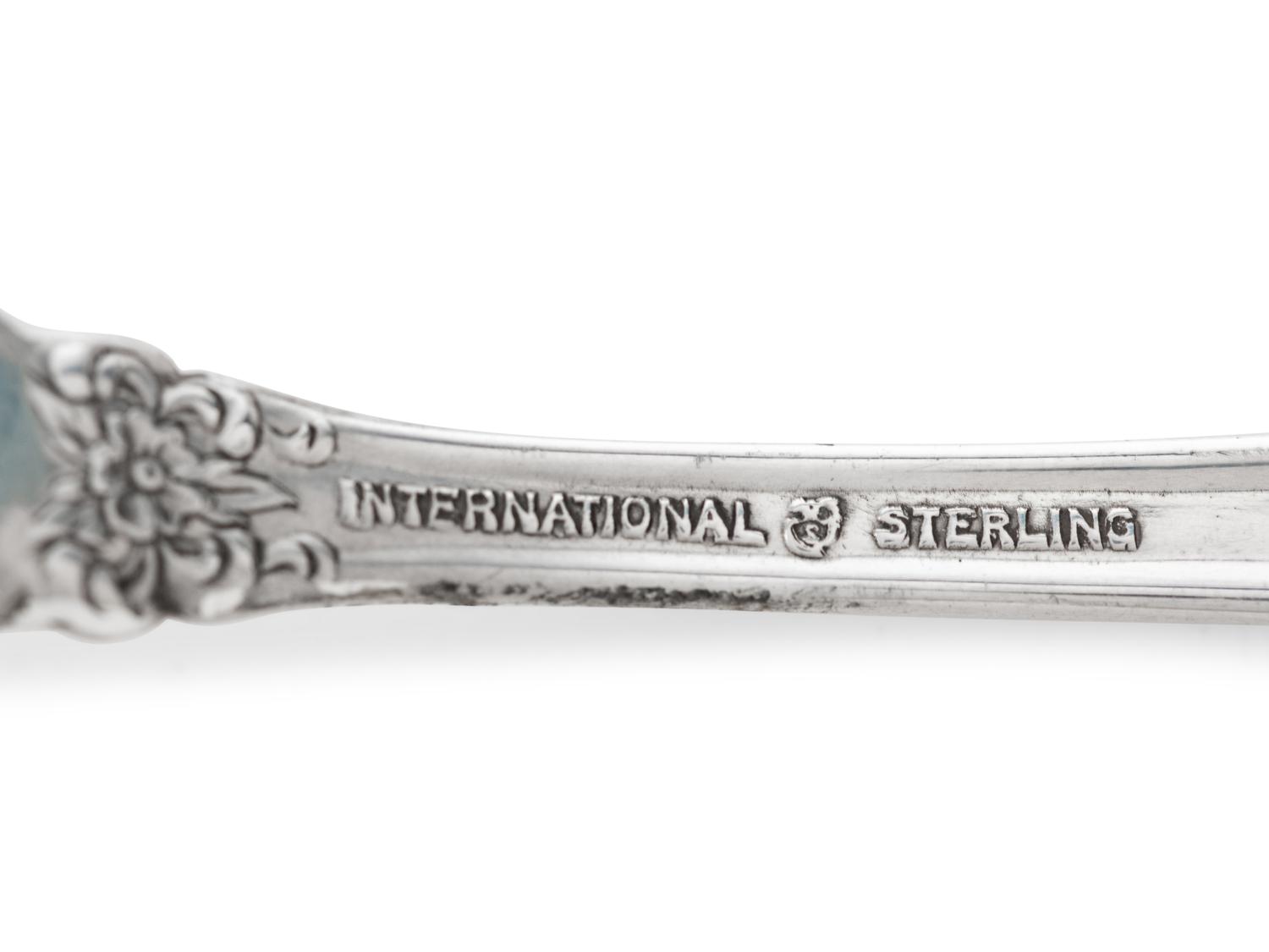 An American Silver Flatware Service