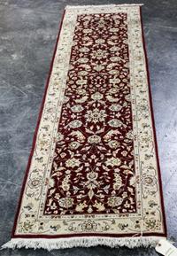 A Tabriz Wool Runner. 7 feet 11 inches x 2 feet 3 inches.
