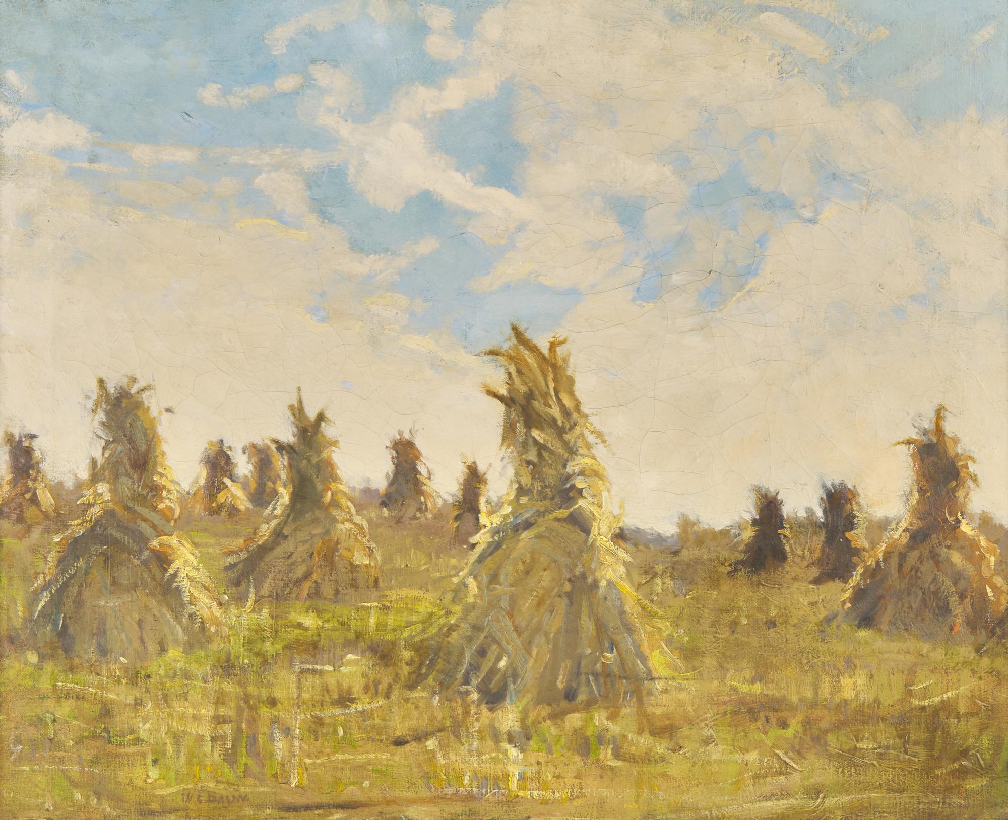 Walter Emerson Baum (American, 1884–1956) — Corn Stalks, 1921