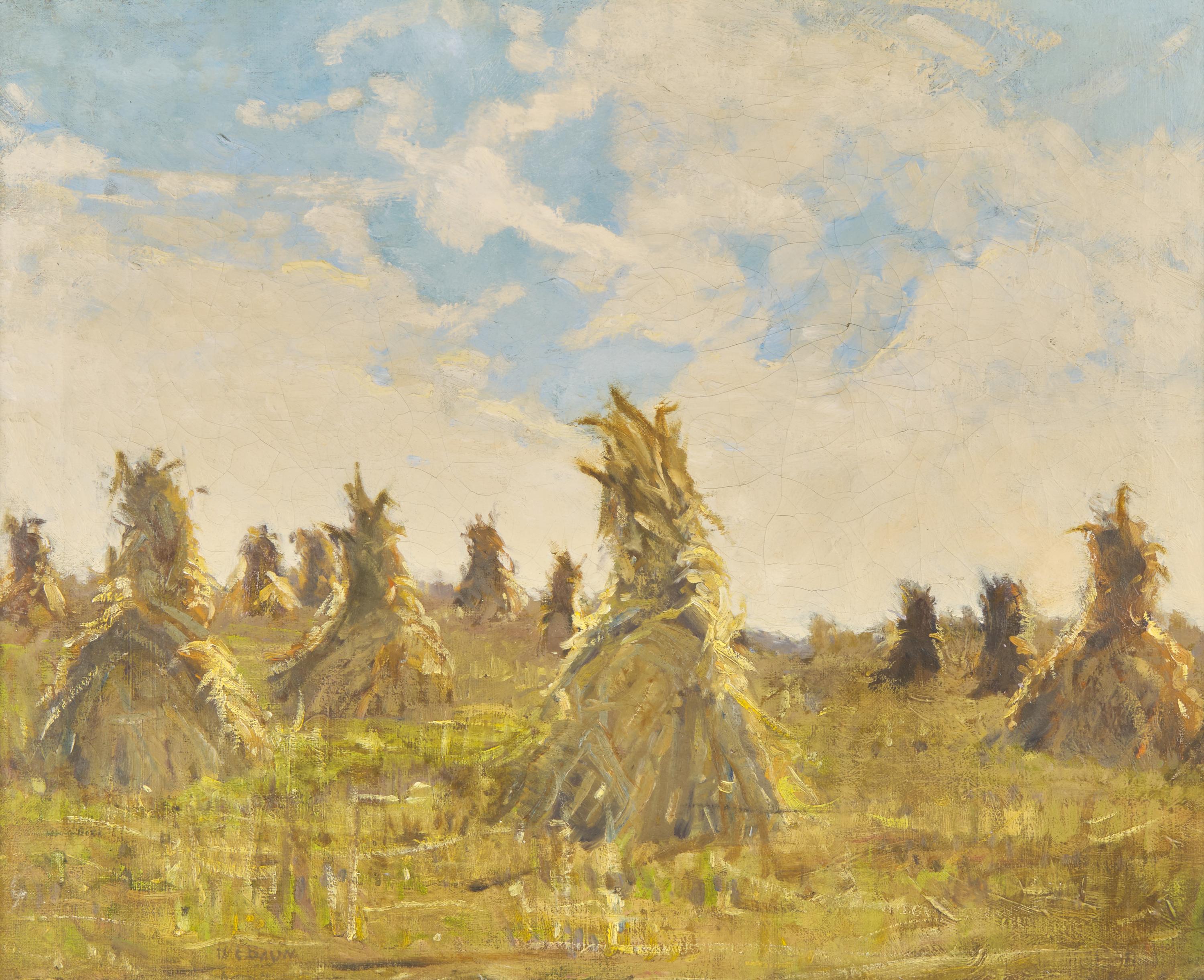 Walter Emerson Baum (American, 1884–1956) — Corn Stalks, 1921