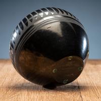 Santana and Adam Martinez (San Ildefonso, 1909-2002 / 1903-2000) Blackware Pottery Bowl