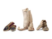 Collection of Plains and Prairie Moccasins