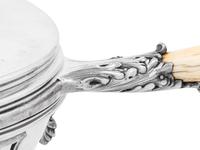 An Gorham Silver Terrapin Soup Covered Dish and Stand