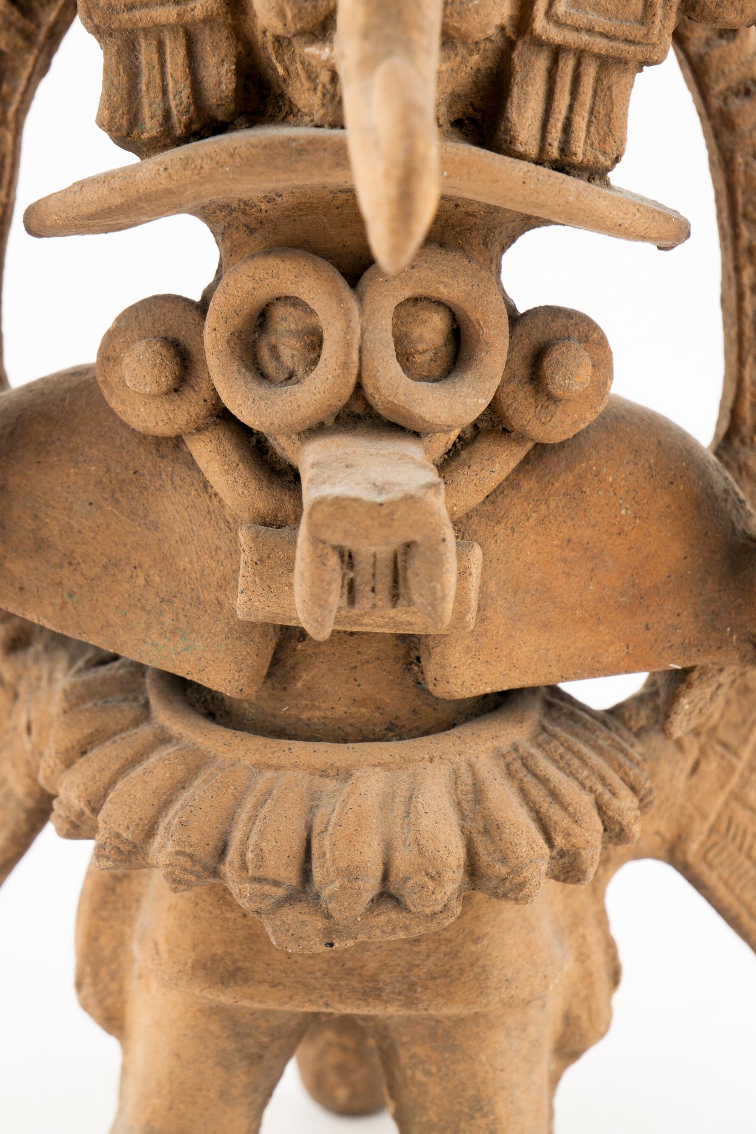 A Veracruz Terracotta Deity Figure