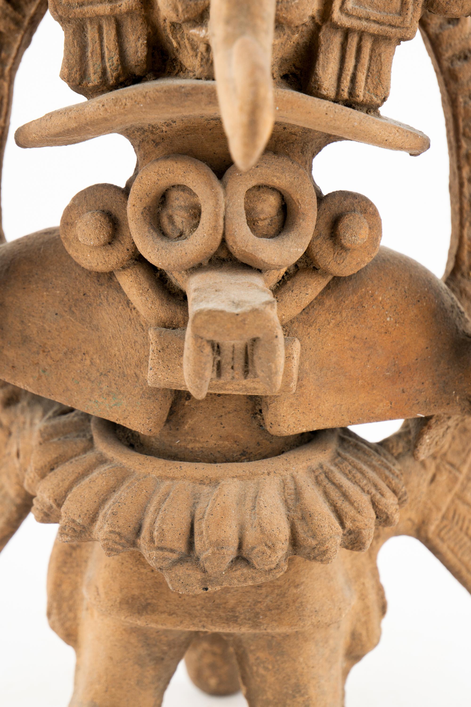 A Veracruz Terracotta Deity Figure