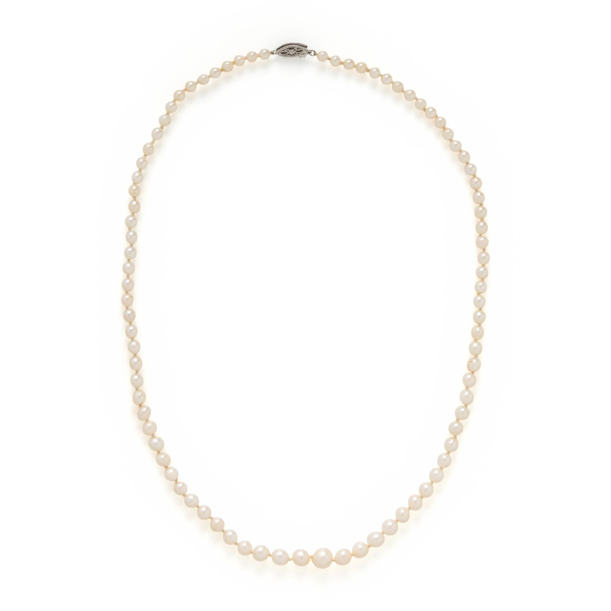 Cultured Pearl Necklace