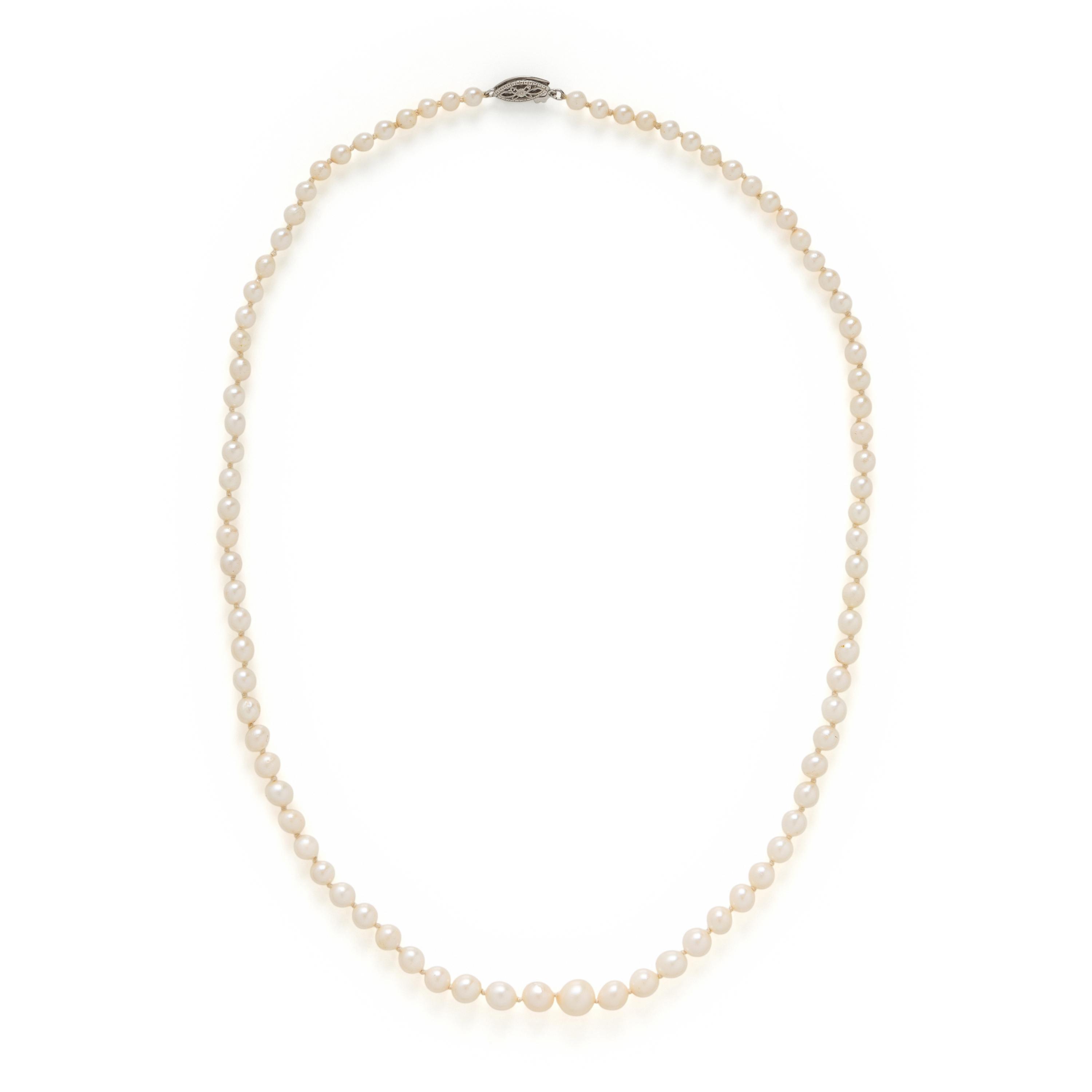 Cultured Pearl Necklace
