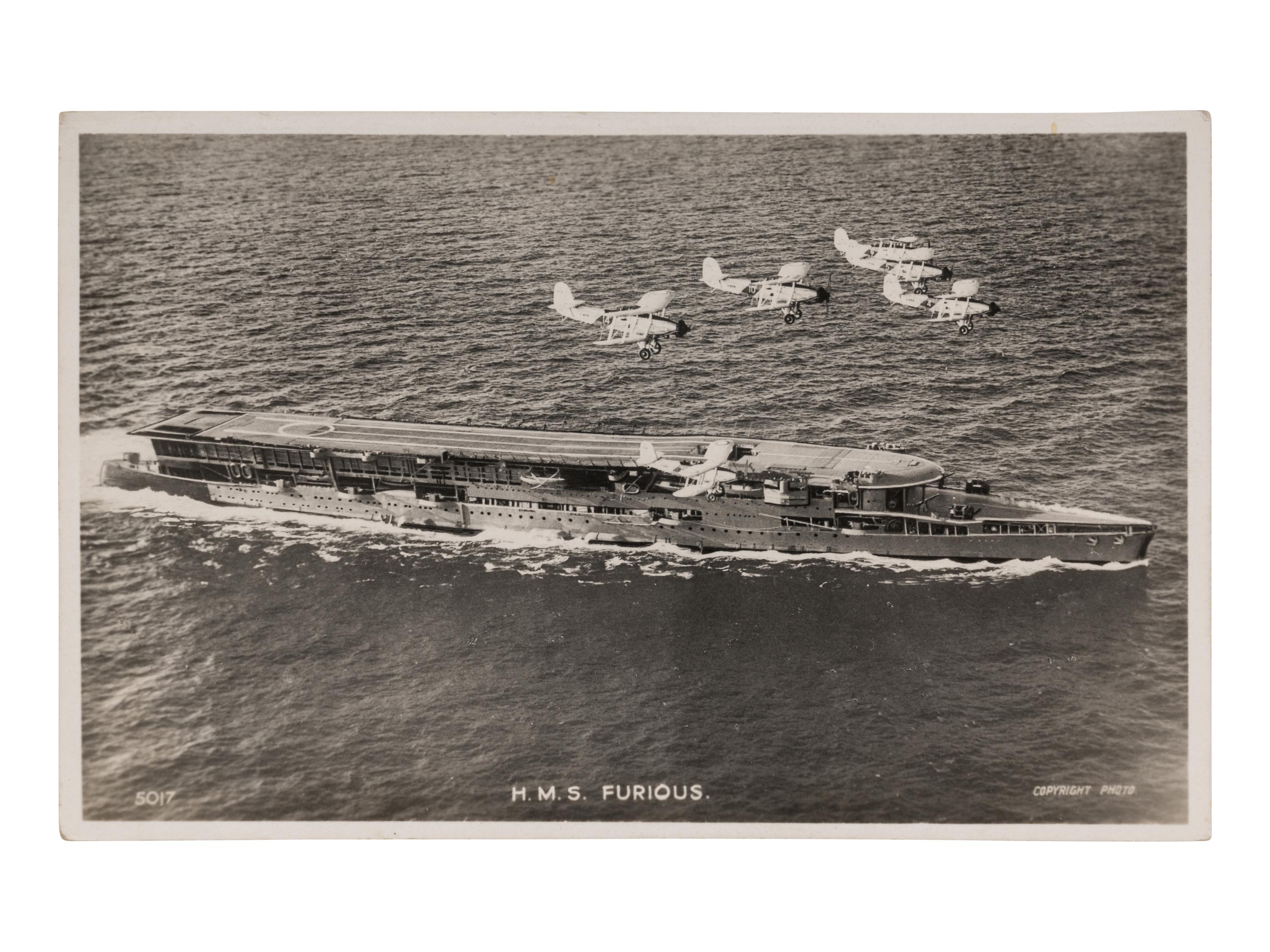[MILITARY PHOTOGRAPHY]. Extensive archive of Royal Navy photographs. Taken various locations, c. 1914-1985.