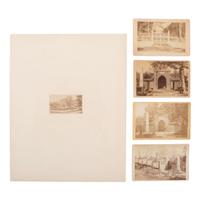 [Early Photography] Group of 15 Large Format Photos of New York, Philadelphia, Washington, DC, and Mount Vernon.