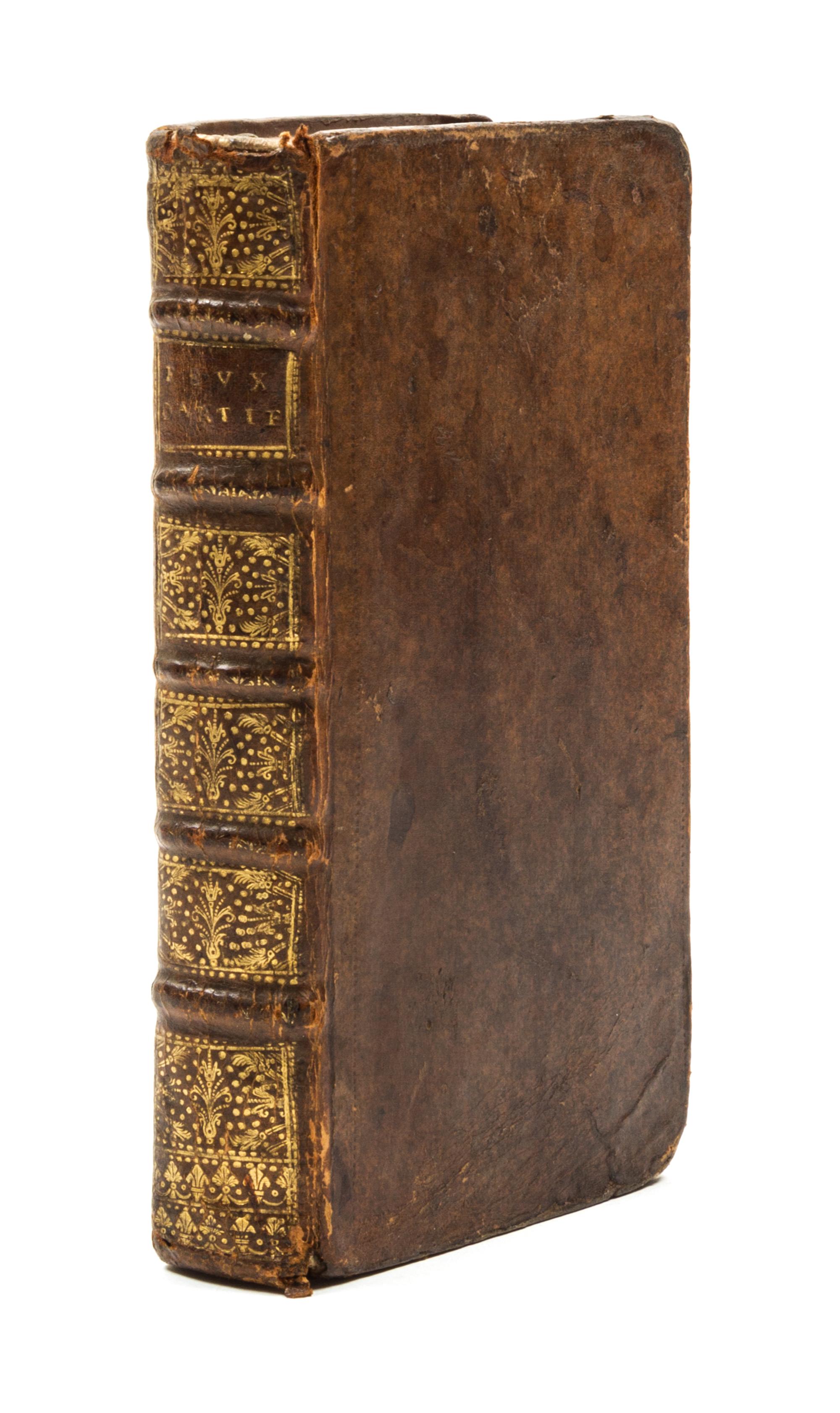 [FREZIER, AMEDEE FRANCOIS] Traite des feux d'artifice... Paris, 1715. First edition. With 8 plates on the manufacture of fireworks.