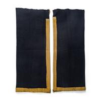 Sioux Trade Wool Leggings, with Beaded Hide Strips