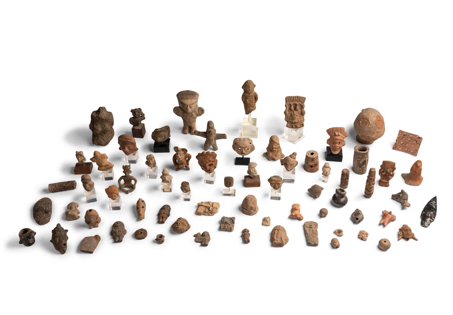 Sixty-Nine Pre-Columbian Items