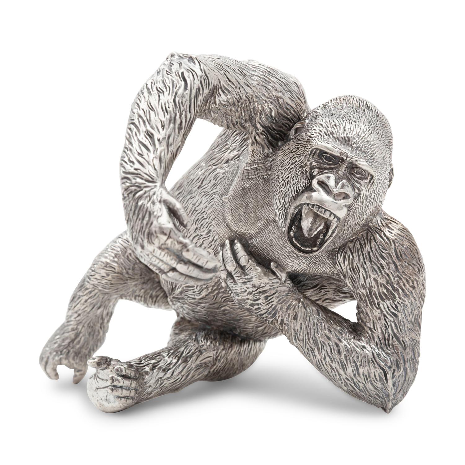 Patrick Mavros (Harare, Zimbabwe, Est. 1978) — Young Male Gorilla Lying (Peter), 1996