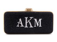 Judith Leiber "AKM" Monogrammed Minaudière