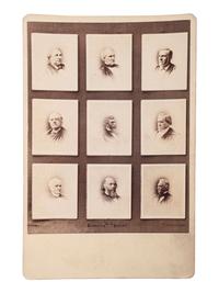 [SUPREME COURT]. Cabinet cards featuring Chief Justice Morrison R. Waite and other justices.
