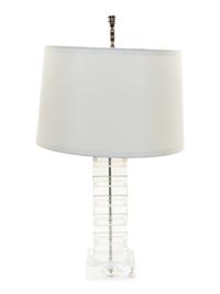 Three Lucite Lamps