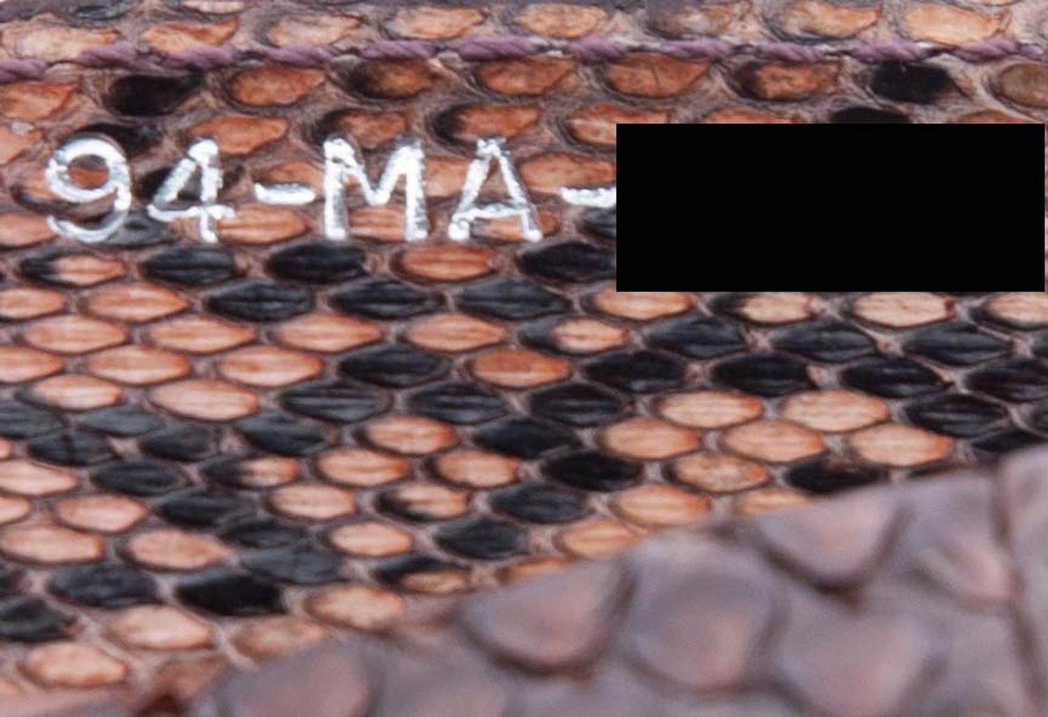 Christian Dior Python Flap Bag, 2009
