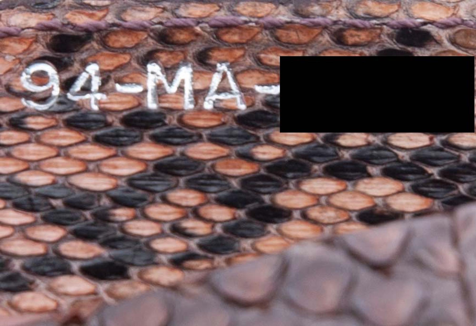 Christian Dior Python Flap Bag, 2009