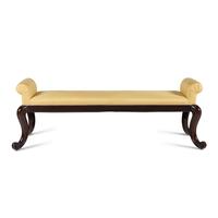 A Contemporary Mahogany Hall Bench